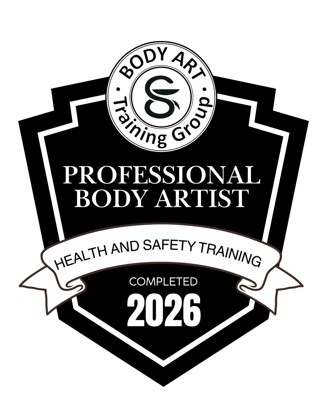 Body Art Training Group — Professional Body Artist badge